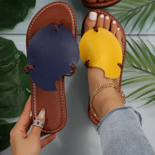 Load image into Gallery viewer, Island Girl Colorblock Sandals