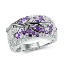 Load image into Gallery viewer, Crystal Silver Ring