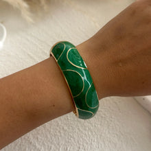 Load image into Gallery viewer, Verdant Muse Statement Bangle