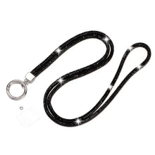 Load image into Gallery viewer, Diamond Phone Chain Strap