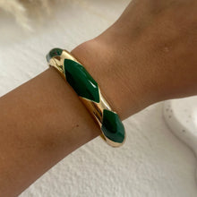 Load image into Gallery viewer, Verdant Muse Statement Bangle