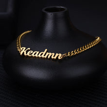 Load image into Gallery viewer, Personalized Cuban Chain Anklet