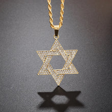 Load image into Gallery viewer, Crossfire Crystal Pendant Necklace