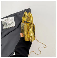 Load image into Gallery viewer, Rich Girl Gold Statement Bag