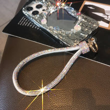 Load image into Gallery viewer, Crystal Phone Wristlet Charm