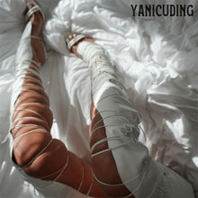 Load image into Gallery viewer, Strappy Leather Boots