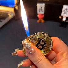 Load image into Gallery viewer, Golden Spark Keyring Lighter