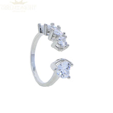 Load image into Gallery viewer, Crystal Gold Ring