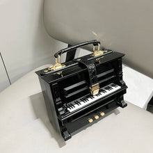 Load image into Gallery viewer, Piano Shape Statement Crossbody Bag