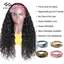 Load image into Gallery viewer, Headband Wig Human Hair