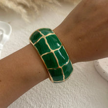 Load image into Gallery viewer, Verdant Muse Statement Bangle