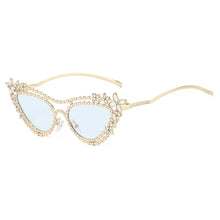 Load image into Gallery viewer, Fashion Metal Cat Eye Glasses UV400