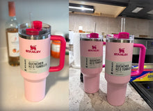 Load image into Gallery viewer, Valentine&#39;s Day Stanley Insulated Tumbler and Straw 30oz and 40oz options
