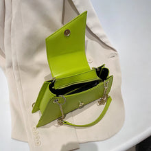 Load image into Gallery viewer, Noir Chain Shoulder Clutch
