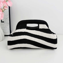 Load image into Gallery viewer, Woven Striped Makeup Bag