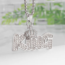 Load image into Gallery viewer, Crossfire Crystal Pendant Necklace
