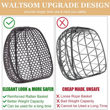 Load image into Gallery viewer, Wicker Loveseat Removable Cushions