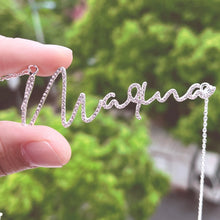 Load image into Gallery viewer, Crystal Personalized Necklace