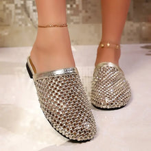 Load image into Gallery viewer, Crystal Crush Rhinestone Slides
