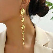 Load image into Gallery viewer, Cascade Drop Statement Earrings