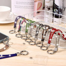 Load image into Gallery viewer, Diamond Phone Chain Strap