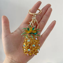 Load image into Gallery viewer, Fruit Glass Charm Keychain