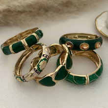 Load image into Gallery viewer, Verdant Muse Statement Bangle