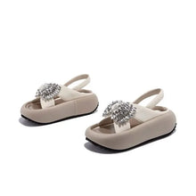 Load image into Gallery viewer, Petal Glam Slingback Sandals