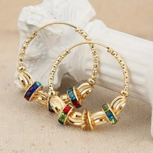 Load image into Gallery viewer, Prism Glow Hoop Earrings