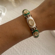 Load image into Gallery viewer, Verdant Muse Statement Bangle