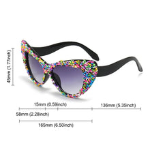 Load image into Gallery viewer, Confetti Candy Oversized Round Sunglasses