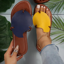 Load image into Gallery viewer, Island Girl Colorblock Sandals