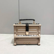 Load image into Gallery viewer, Piano Shape Statement Crossbody Bag