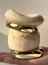 Load image into Gallery viewer, Marble Muse Statement Bangle