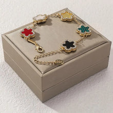 Load image into Gallery viewer, Bloom Color CZ Chain Bracelet