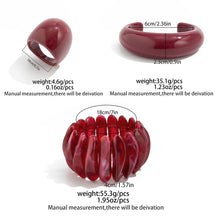 Load image into Gallery viewer, Red Vintage Bracelet