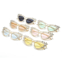 Load image into Gallery viewer, Fashion Metal Cat Eye Glasses UV400