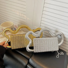Load image into Gallery viewer, Rich Girl Gold Statement Bag