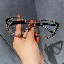 Load image into Gallery viewer, Cat-Eye Blue-Light Glasses