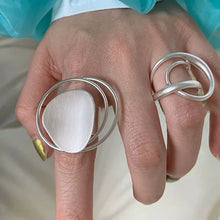 Load image into Gallery viewer, Orbit Loop Sculptural Ring