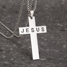 Load image into Gallery viewer, Crossfire Crystal Pendant Necklace