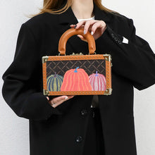Load image into Gallery viewer, Genuine Leather Box Bag