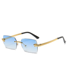 Load image into Gallery viewer, Color Fade Rectangle Sunglasses