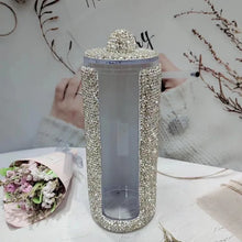 Load image into Gallery viewer, Crystal Vanity Brush Organizer