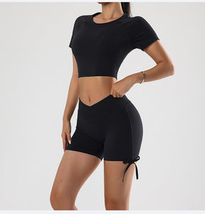 Summer Cropped Fitness Yoga Wear