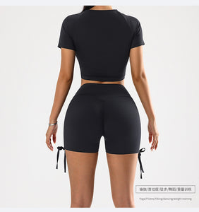 Summer Cropped Fitness Yoga Wear