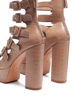 Load image into Gallery viewer, LONDON RAG SAROUCHI CAGED HIGH HEEL BUCKLE SANDAL