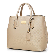 Load image into Gallery viewer, 6 Pcs Argyle Pattern Handbag Set - My Girlfriend&#39;s Closet STL Boutique 