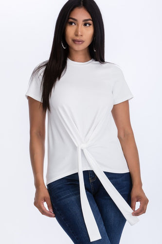 Short Sleeve Tassle T-Shirt