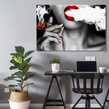 Load image into Gallery viewer, Modern Abstract Portrait Posters and Prints Wall Art Canvas Painting - My Girlfriend&#39;s Closet STL Boutique 